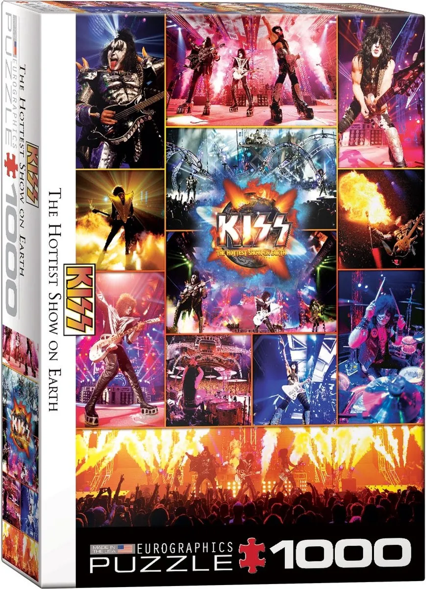 Eurographics Puzzel KISS The Hottest Show on Earth