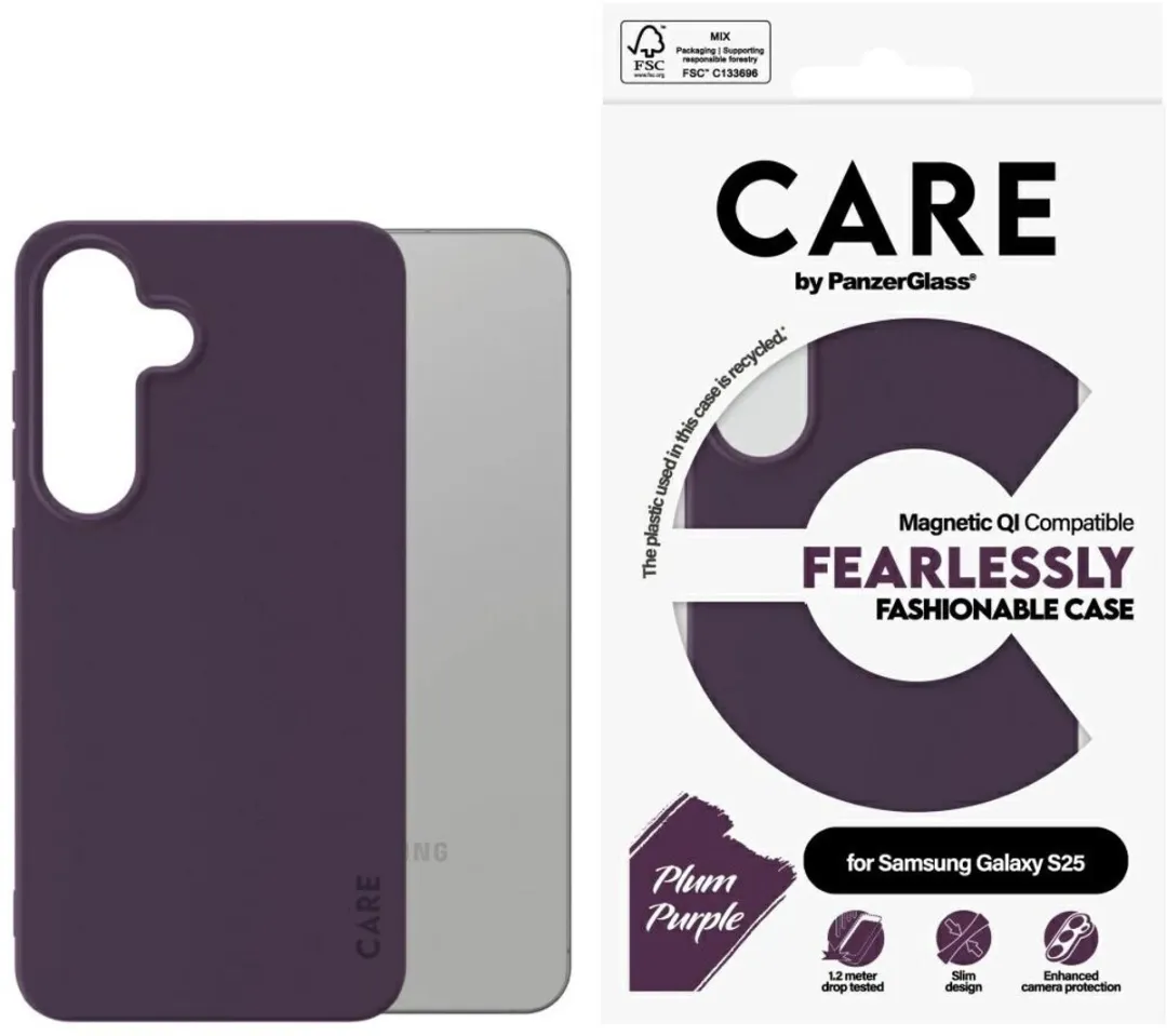 PanzerGlass Case Care Mode Qi Universeel Schermbescherming