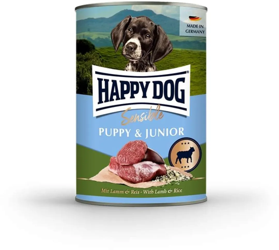 Happy Dog Sensible Puppy & Junior Lam & Rijst