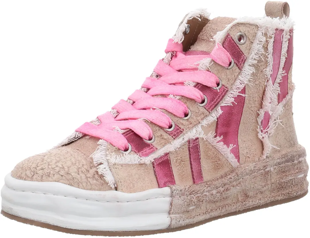 Rebecca White Leder-Mix dames laarzen beige maat 37