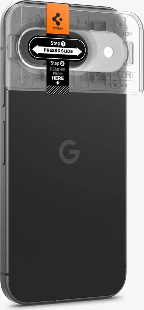 Spigen AGL08443 Camera Lens Protector - Google Pixel 9 - 2 Stuks - afbeelding 6 van 6
