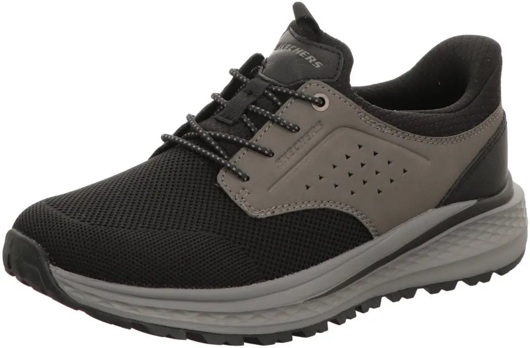 Skechers 211390 BKGY heren instappers zwart maat 40