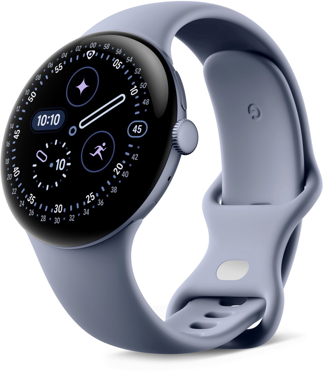 Google Pixel Watch 4 - Smartwatch - 45mm - WiFi - Moonstone