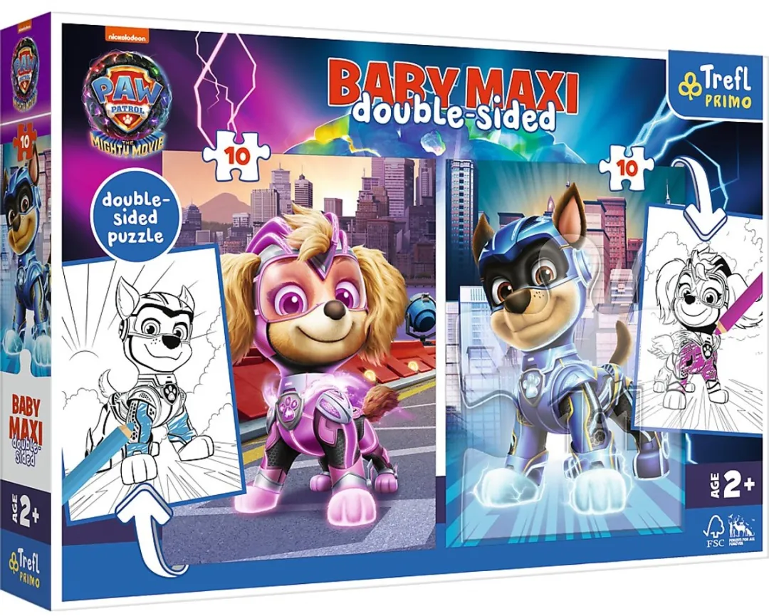 Trefl Puzzle Baby Maxi Psi Patrol Heldhaftige hondjes 10 Stuks