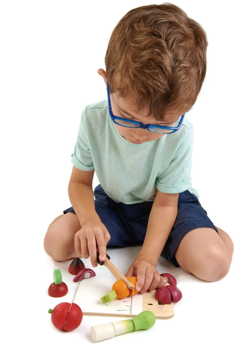 Tender Leaf Toys Mini Chef Houten Snijplank - Multicolor - afbeelding 2 van 6
