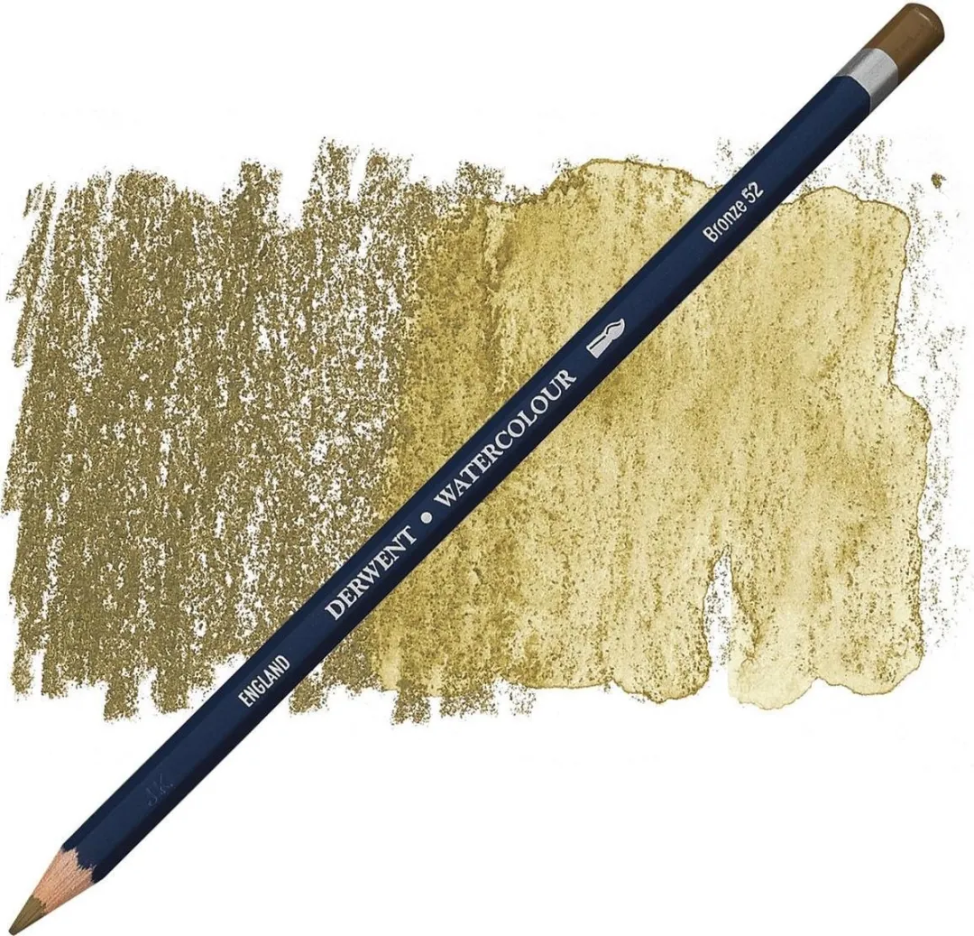 Derwent Watercolour Potlood Bronze