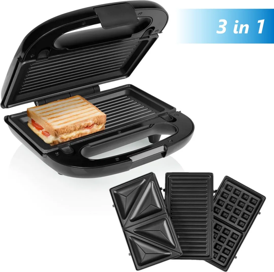 Tristar SA-3071 Tostiapparaat 750W - 6 Platen - Zilver
