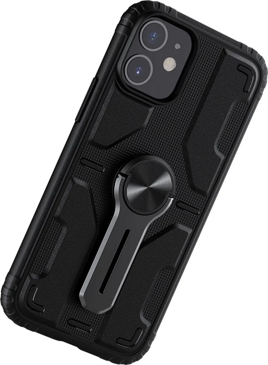 Nillkin Medley Back Case iPhone 12 Mini - Zwart - afbeelding 4 van 6