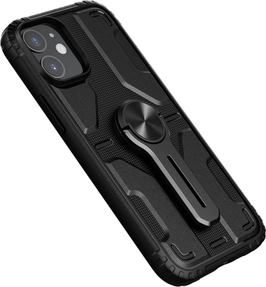 Nillkin Medley Back Case iPhone 12 Mini - Zwart - afbeelding 3 van 6