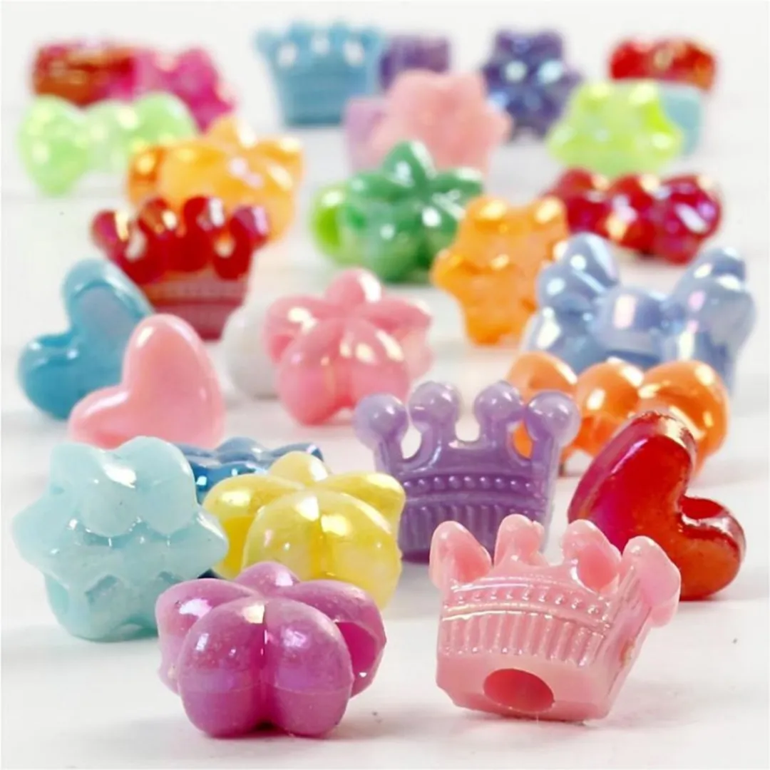 Creativ Company Plastic Kralen Figuren 10mm