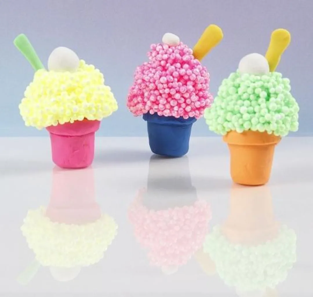 Creativ Company Soft Foam Set Neon - 6 Stuks