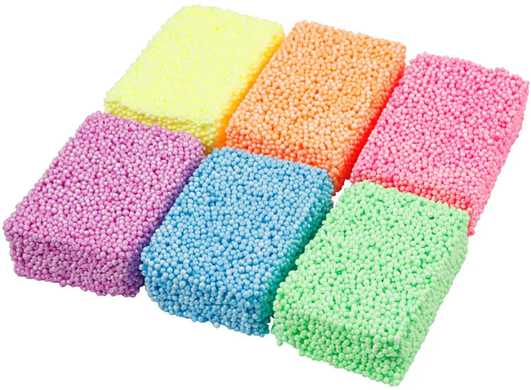 Creativ Company Soft Foam Set Neon - 6 Stuks