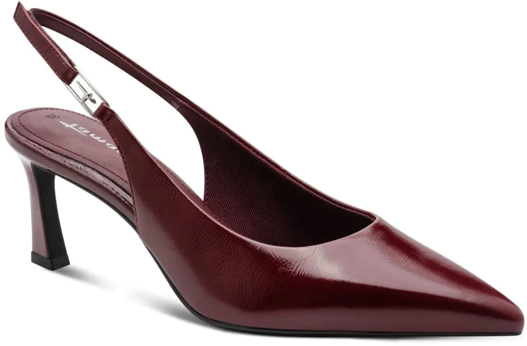 Tamaris Dames Slingpumps - Bordeaux - afbeelding 2 van 6