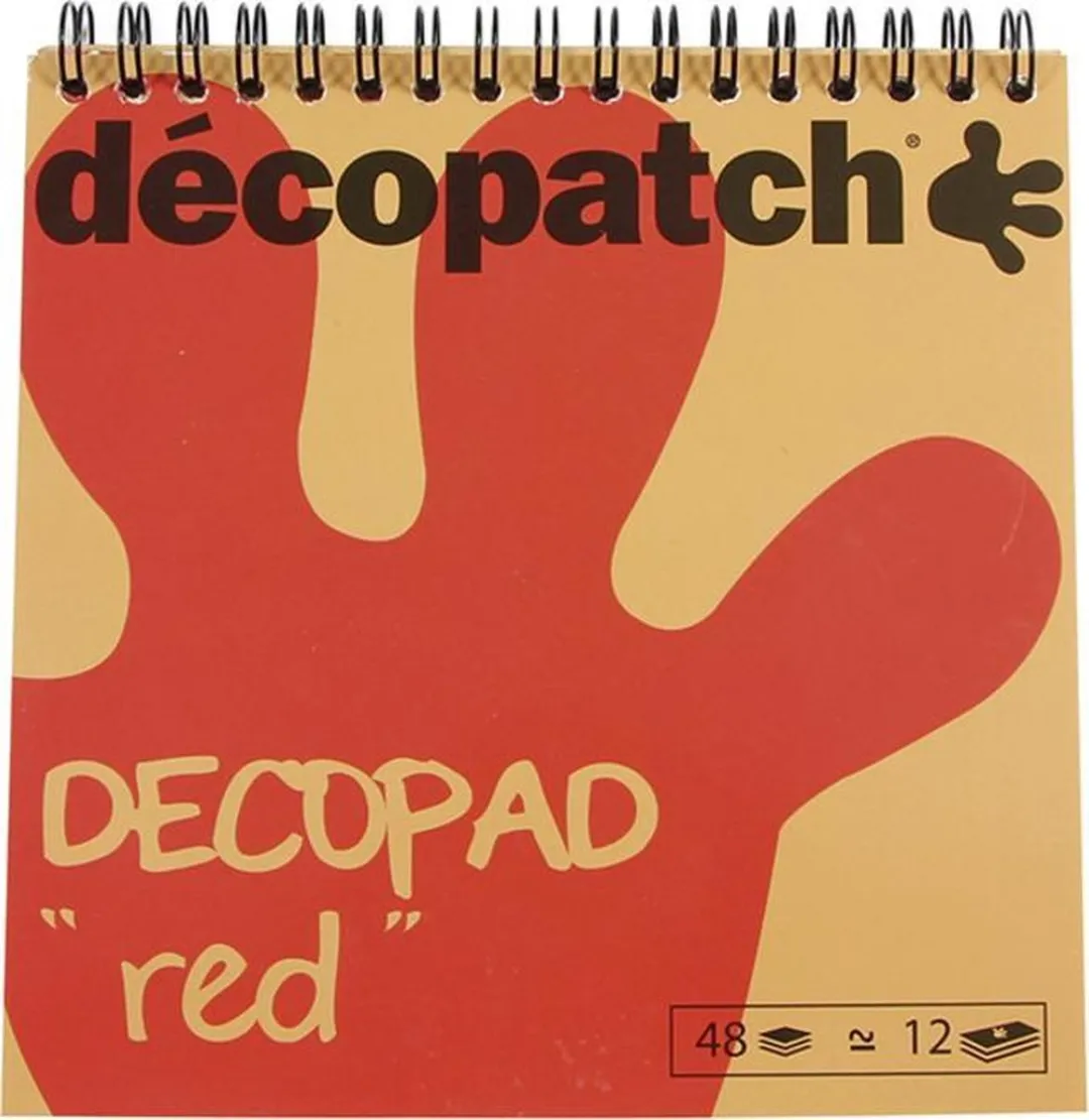 Decopatch Decopad Rood