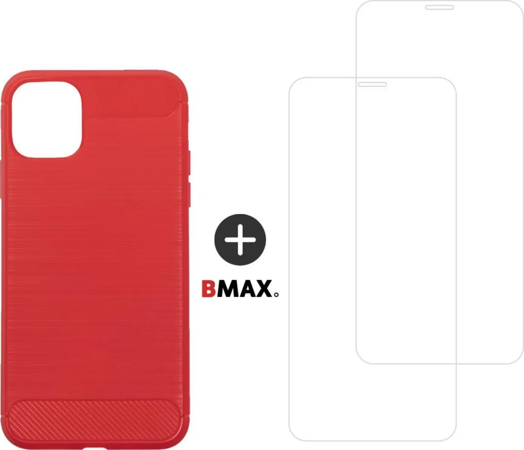 BMAX iPhone 12 Pro Carbon Hoesje