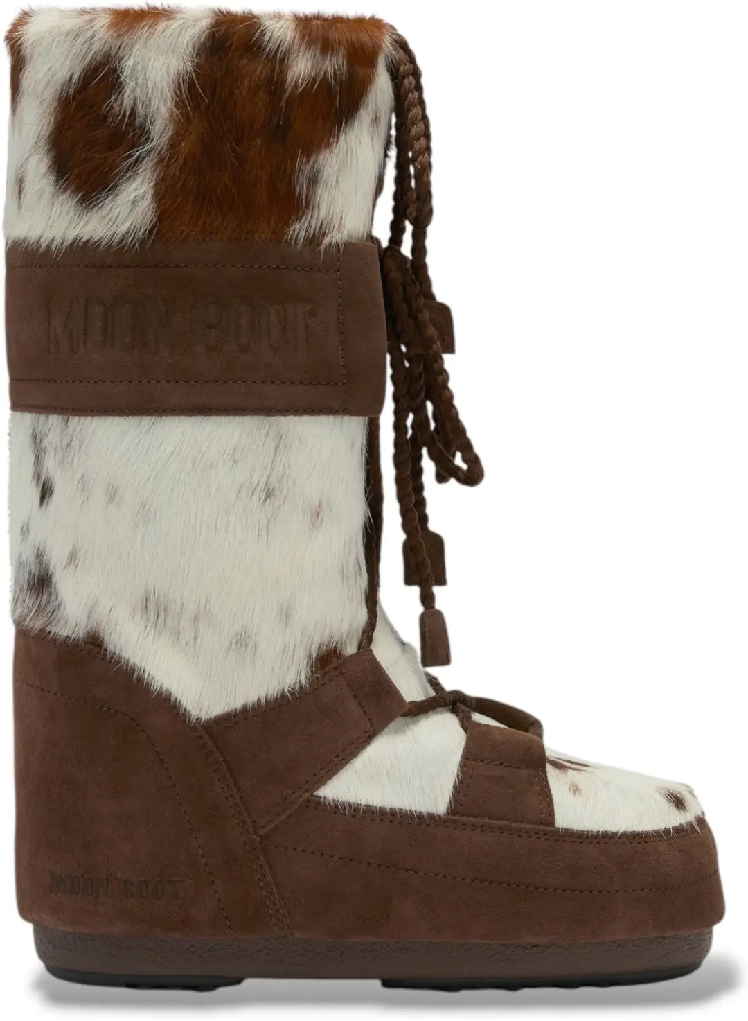 Moon Boot Iconische leren laarzen Archive 1985 Cow