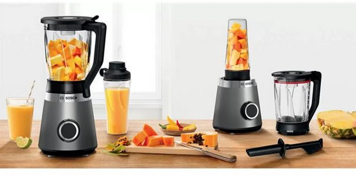 Bosch VitaPower Serie 4 MMB6174S Blender 1200W - Zilver