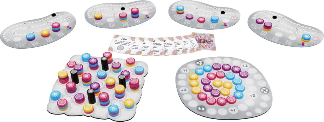 White Goblin Games Mandala Stones WGG2139 Familiespel - 2-4 spelers