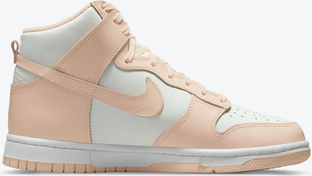 Nike Dunk High, Sail/Crimson Tint-Sail, DD1869 104, EUR 40