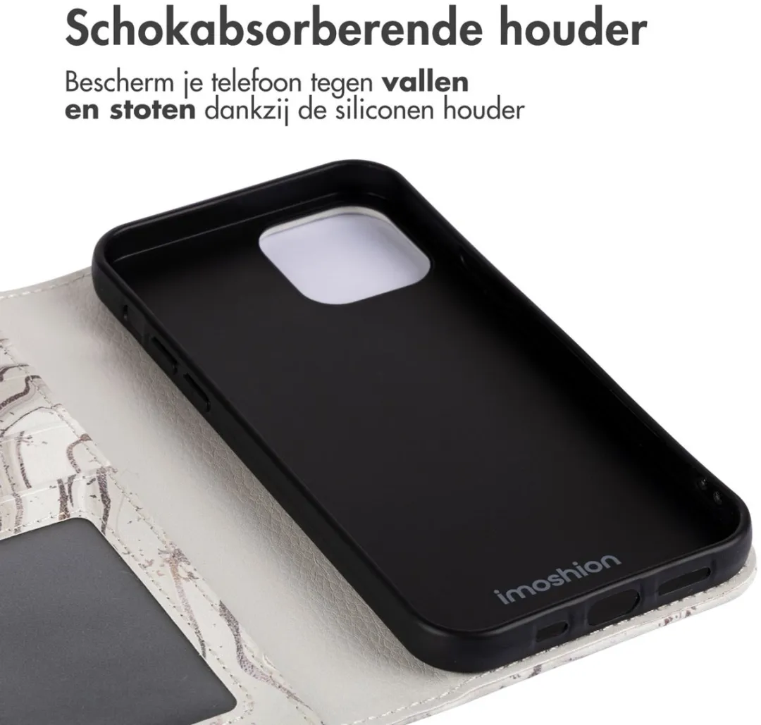 Imoshion Hoesje iPhone 14 Sandy Marble - 3 Pasjes