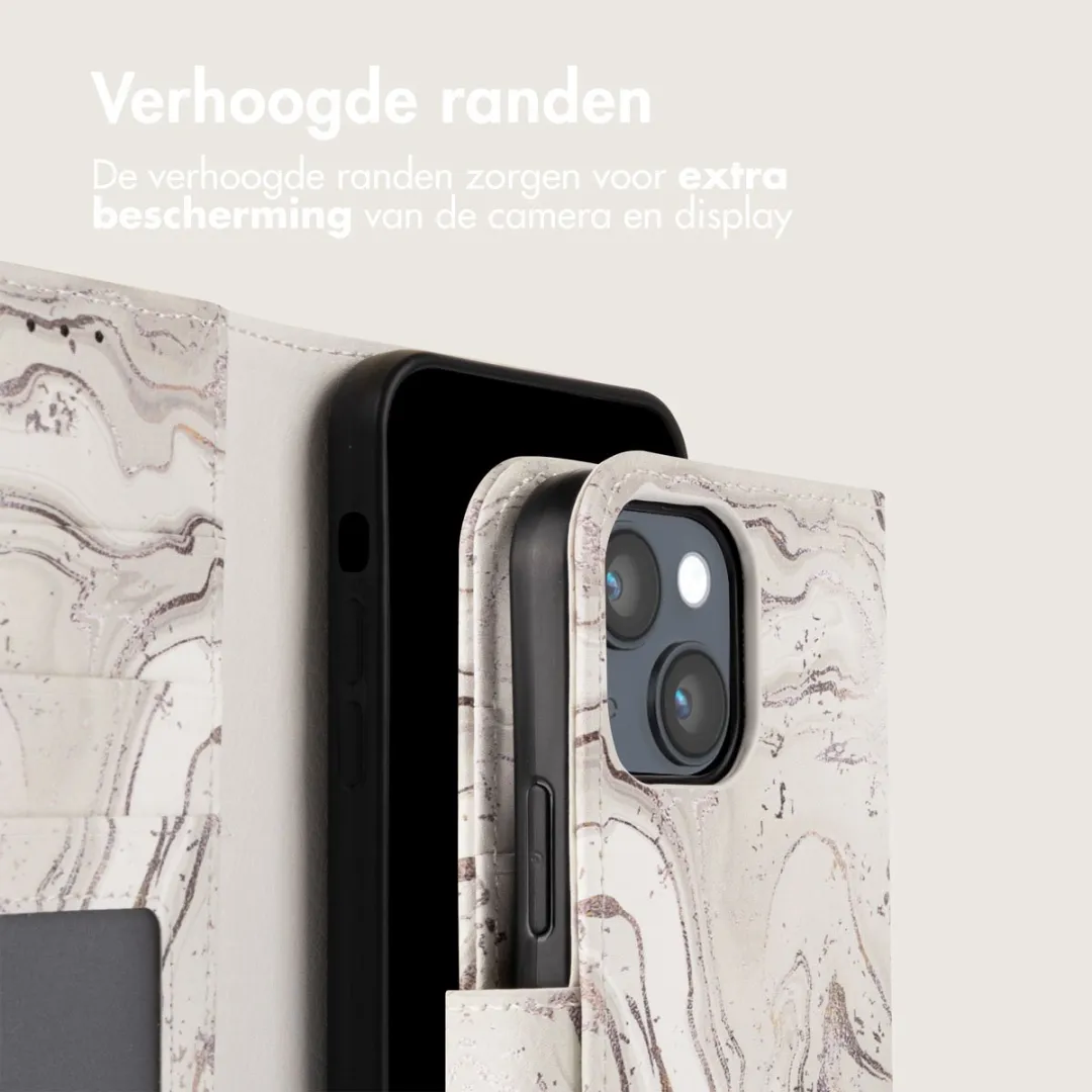 Imoshion Hoesje iPhone 14 Sandy Marble - 3 Pasjes