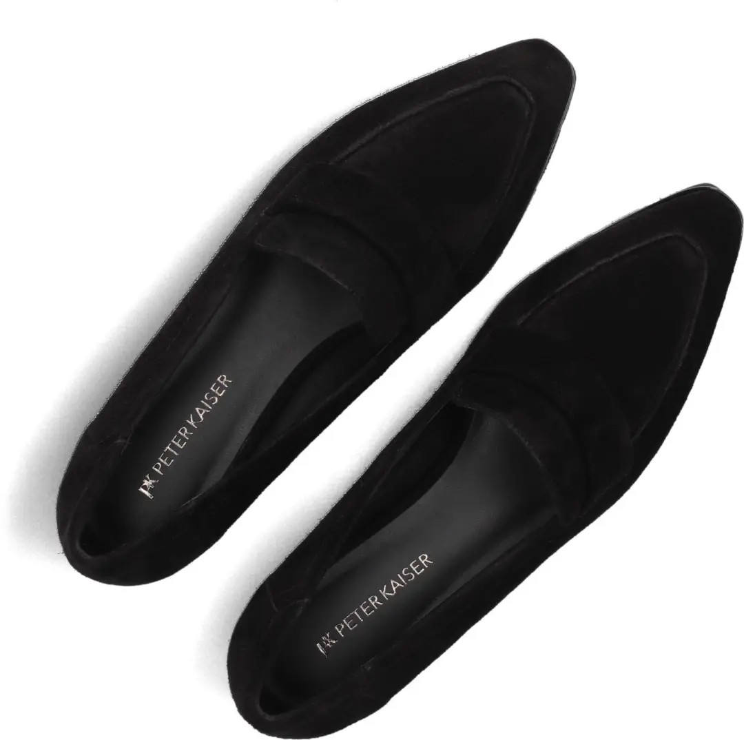 Peter Kaiser 72108 Suède Loafers - Zwart - Maat 38 - afbeelding 6 van 6