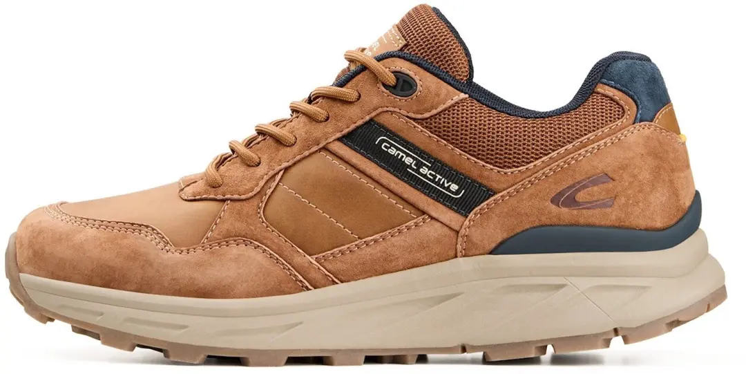 camel active Herensneaker van nubuckleer