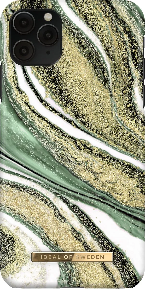 iDeal of Sweden Fashion Case iPhone 11 Pro Max/XS Max Cosmic Green Swirl