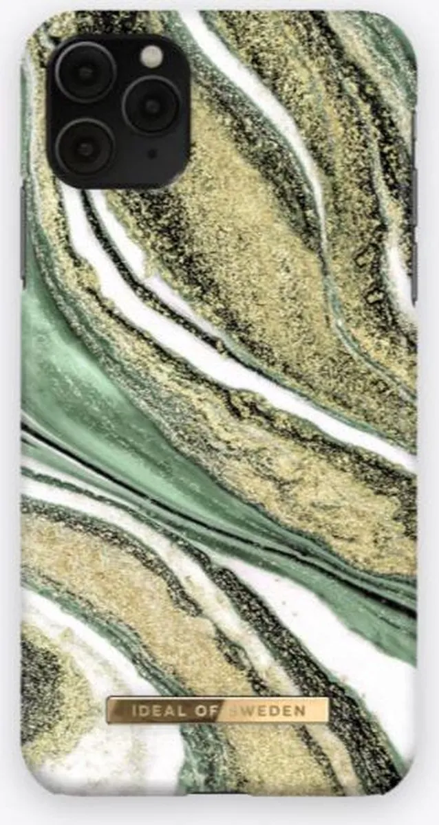 iDeal of Sweden Fashion Case iPhone 11 Pro Max/XS Max Cosmic Green Swirl