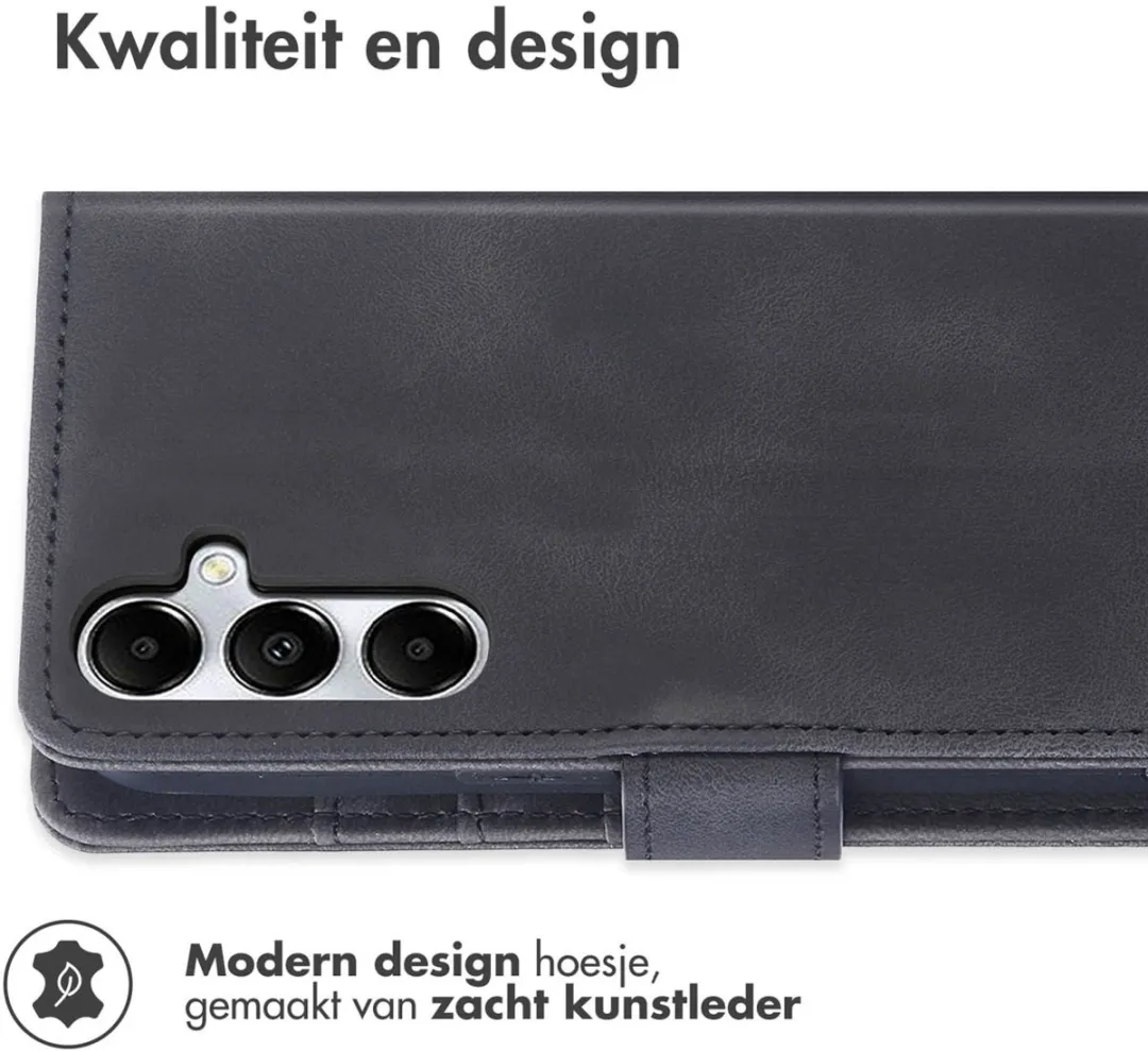 Imoshion Bookcase Hoesje Samsung Galaxy A26 - 3 Pasjes - Zwart