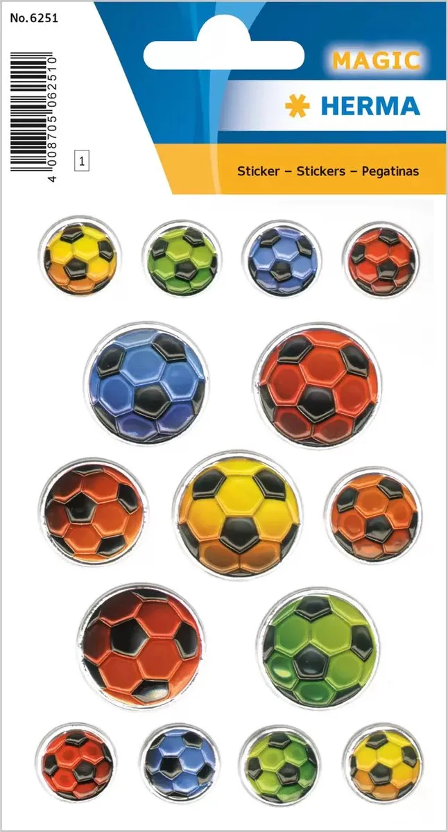 Herma 6251 Voetbalstickers