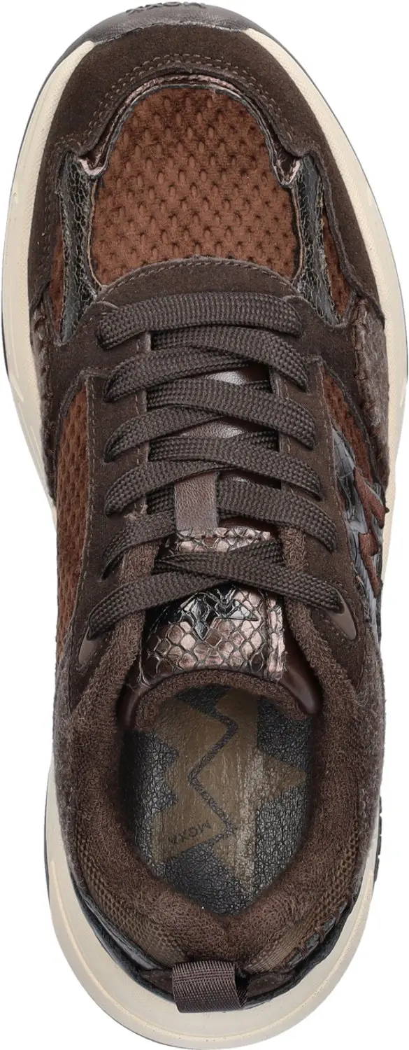 Mexx Vana Dames Sneaker - Bruin - Maat 40 - afbeelding 2 van 6
