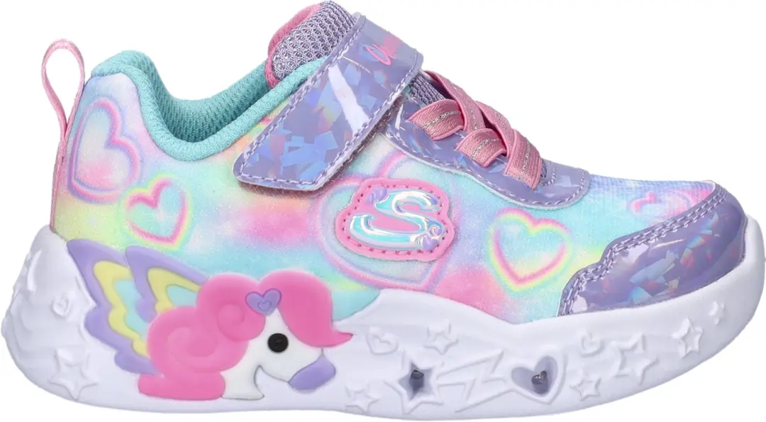 Skechers Unicorn Charmer meisjes sneakers