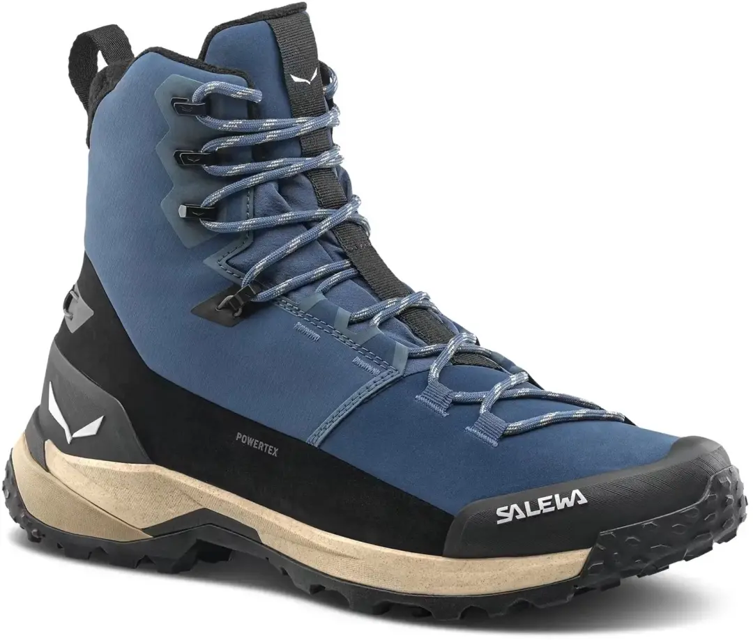 Salewa Puez Winter Mid Powertex Wandelschoenen - Donker Denim/Zwart - afbeelding 5 van 6