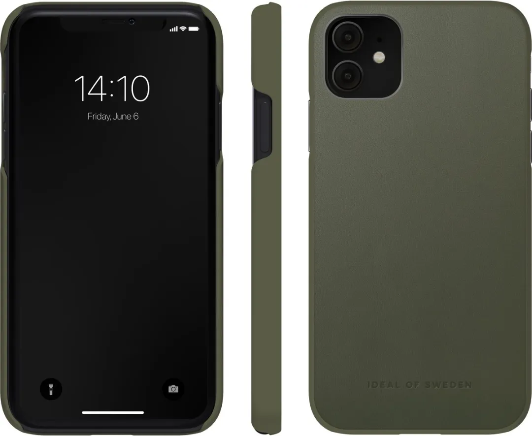 iDeal of Sweden Atelier Case iPhone 11/XR - Intense Khaki