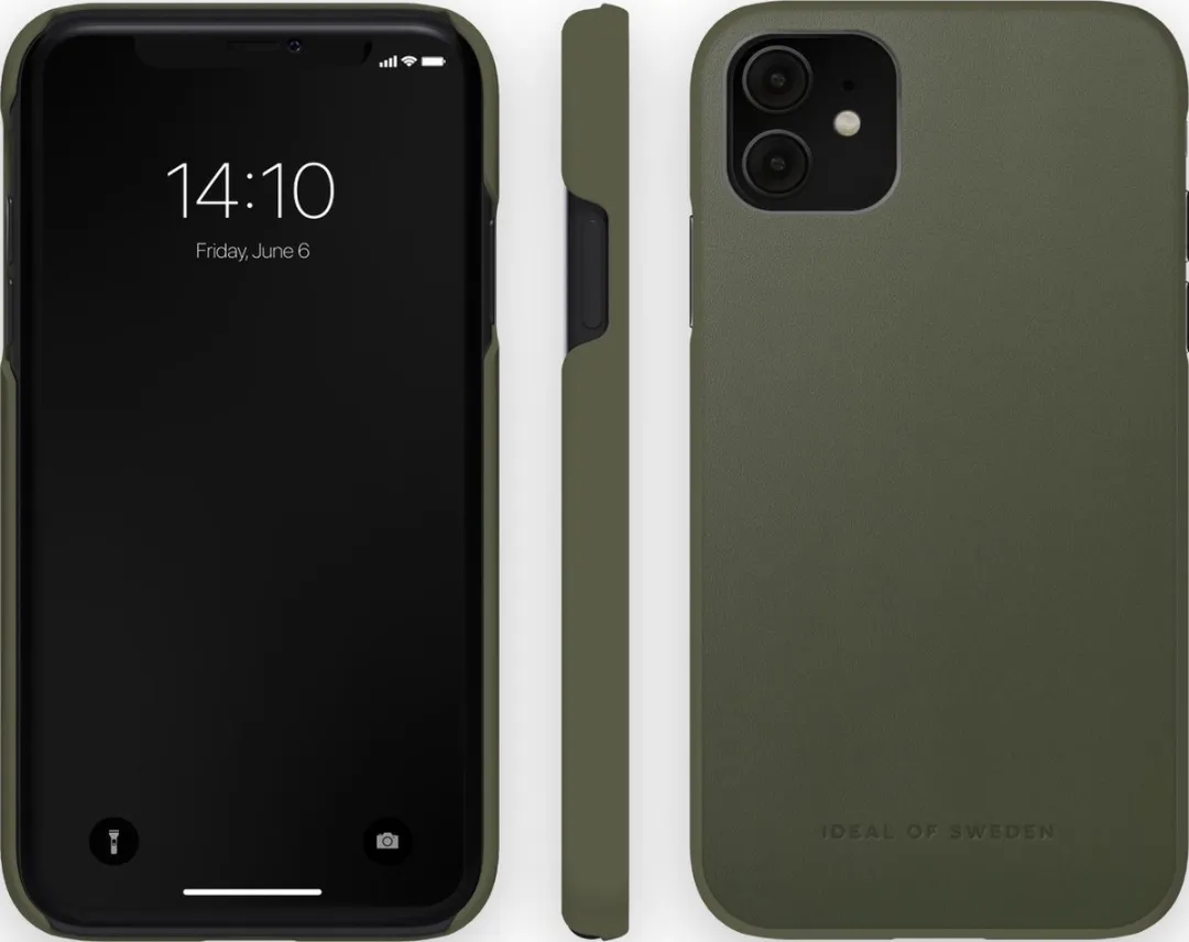 iDeal of Sweden Atelier Case iPhone 11/XR - Intense Khaki