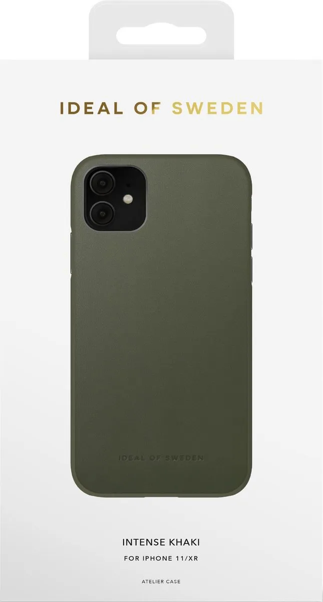 iDeal of Sweden Atelier Case iPhone 11/XR - Intense Khaki