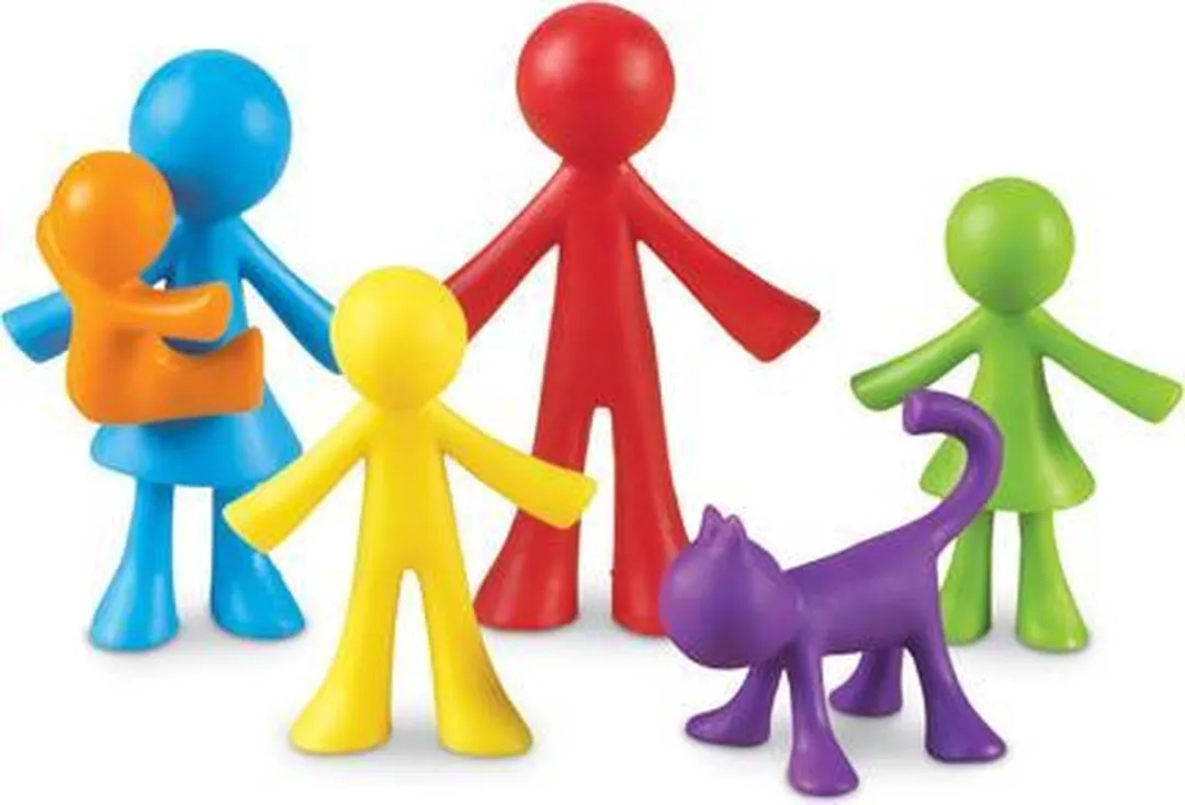Learning Resources Family Counters Sorteerspel - 72 Stuks