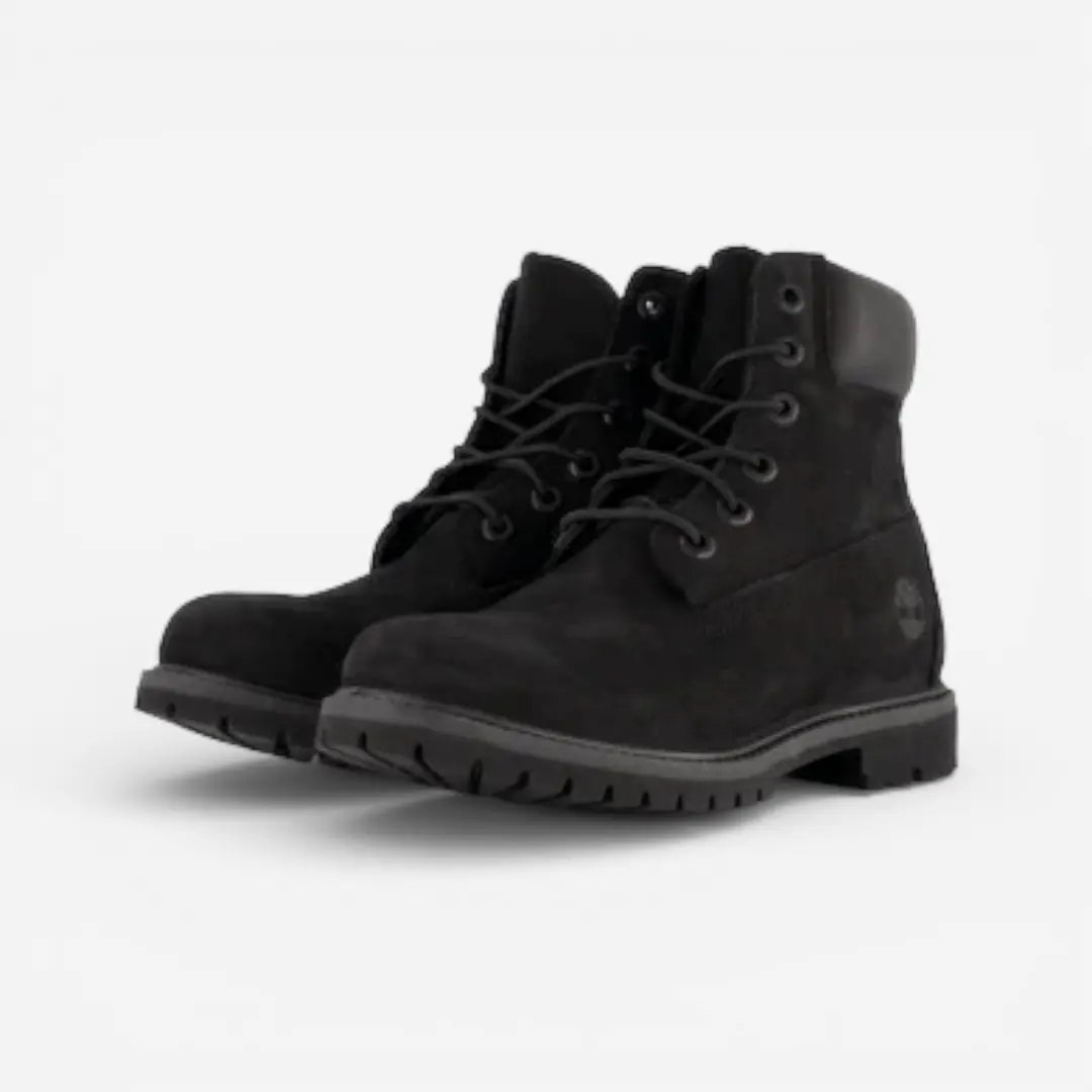 Timberland Kid's Courma Mid Lace Up WP Boot - Zwart - 37 - afbeelding 3 van 6