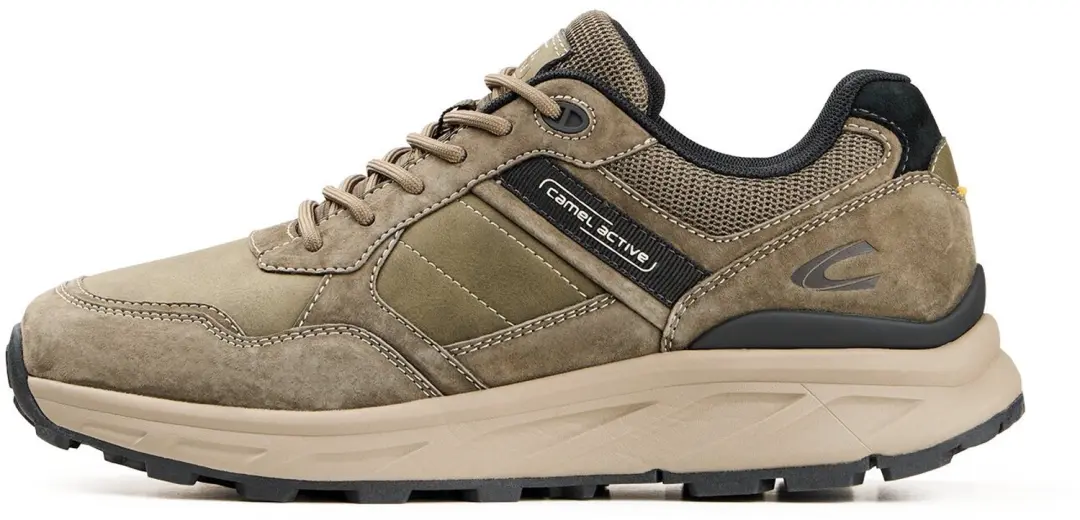 camel active Herensneaker van nubuckleer