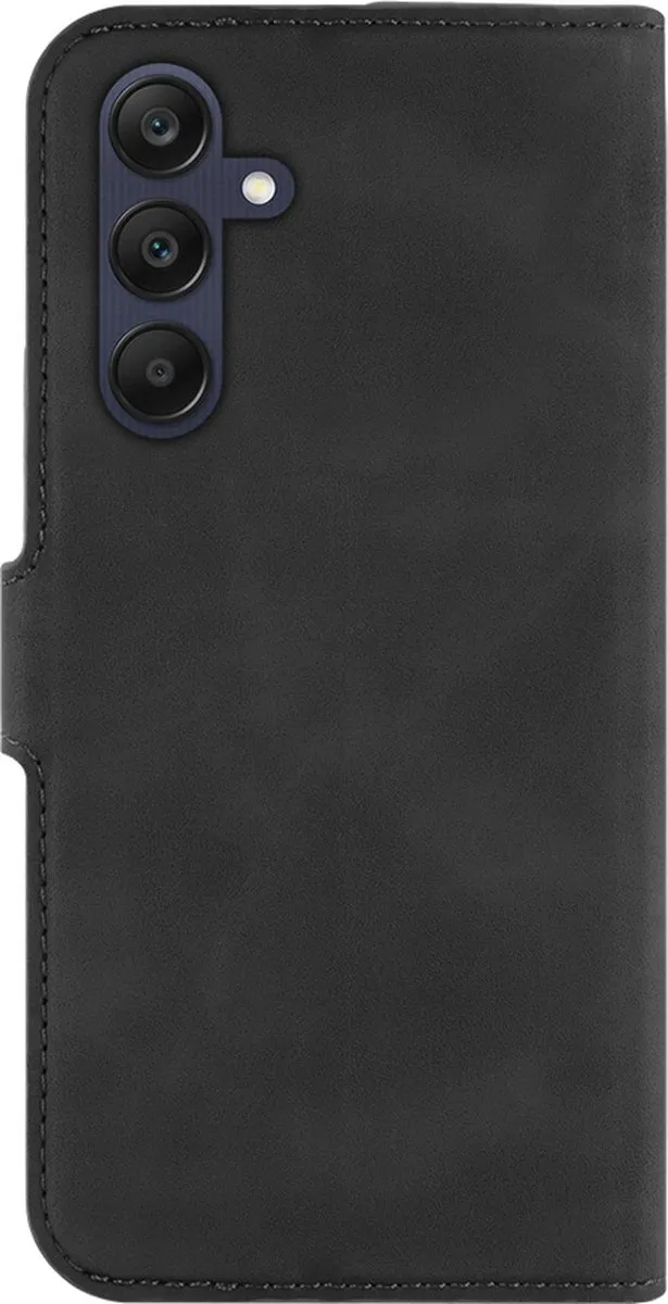 Just in Case Bookcase Hoesje Samsung Galaxy A25 - 4 Pasjes - Zwart