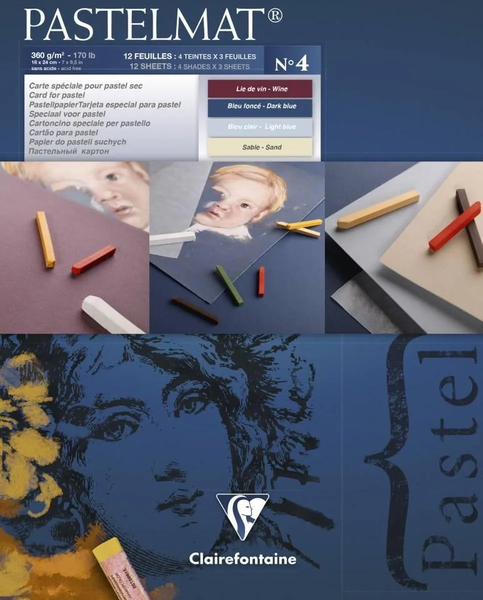 Clairefontaine Pastelmat nr 4