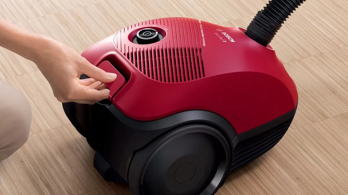 Bosch BGBS2RD1H Serie 2 Stofzuiger met zak - Rood