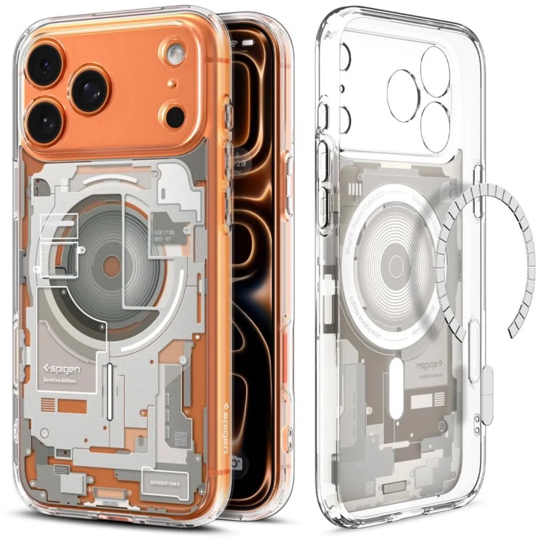 Spigen Ultra Hybrid MagSafe Hoes iPhone 17 Pro - Zwart