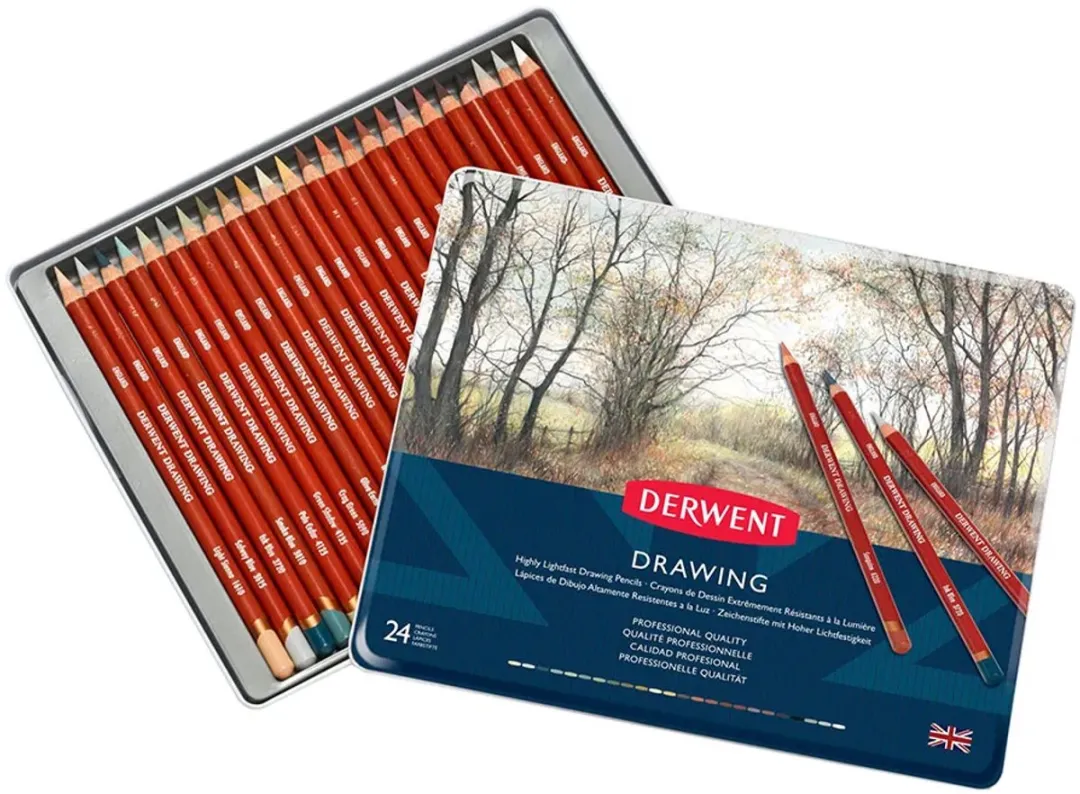 Derwent High Lightfast Kleurpotloden 24-delig - Multi
