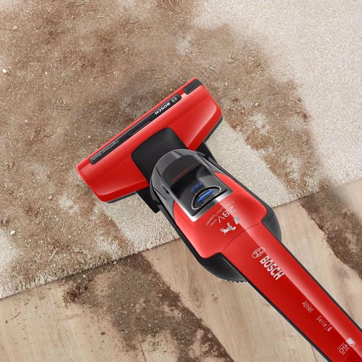 Bosch Athlet ProAnimal BCH86PET1 Steelstofzuiger - Rood