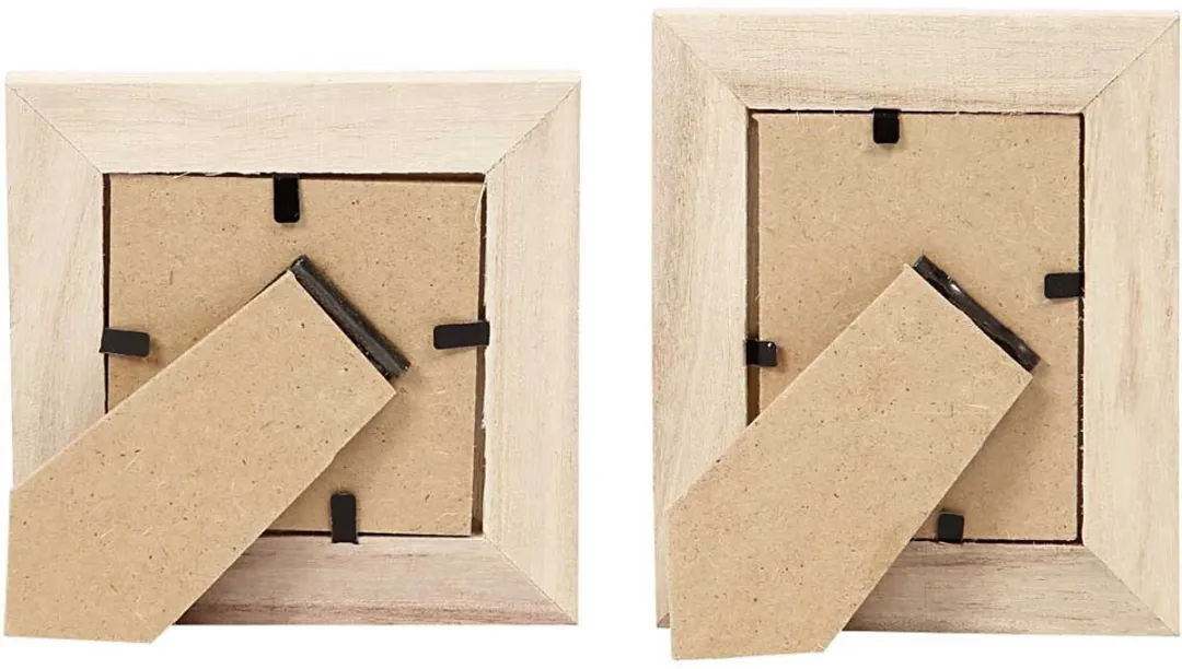 Creativ Company Creotime Keizerin Boom Lijst 10x10/11cm - 40 Stuks - Multicolor