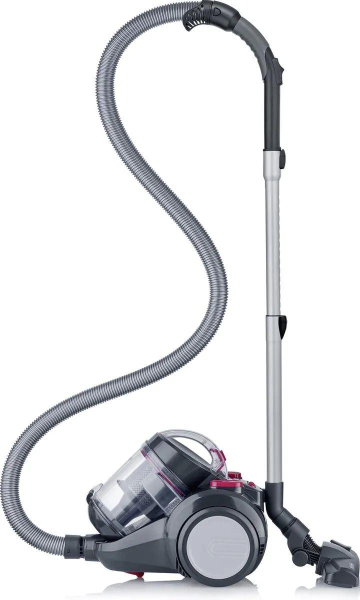 Severin CY7089 Stofzuiger 750W - Zwart/Rood