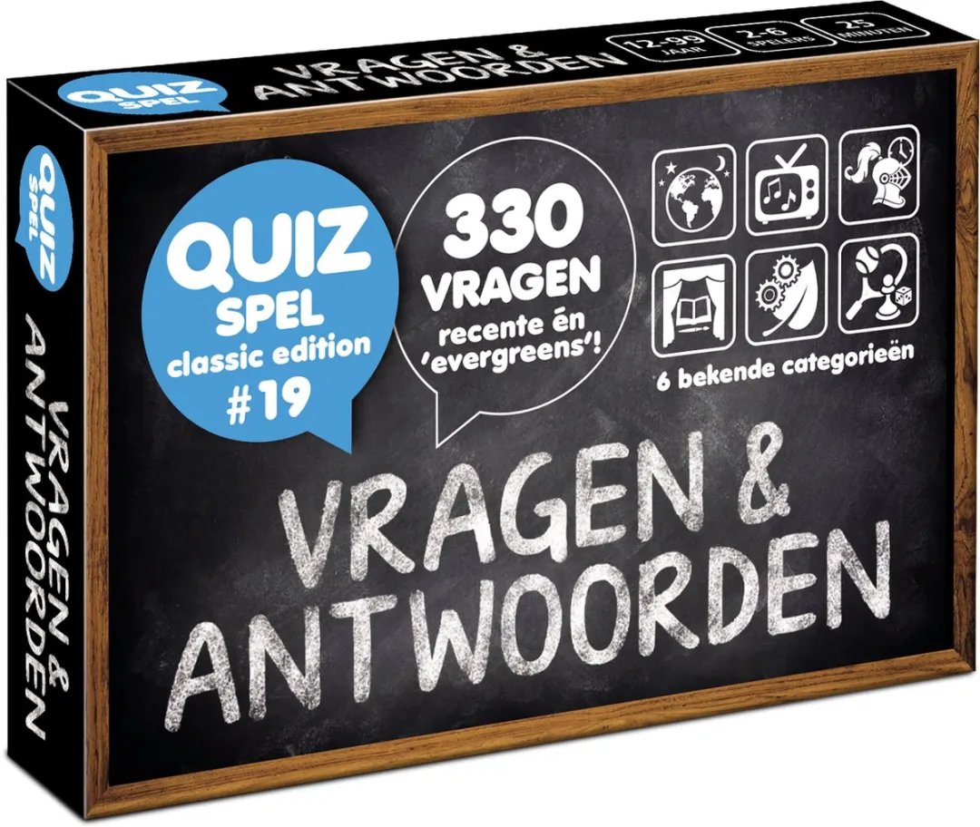 Vragen & Antwoorden #19 Kaartspel - 330 Vragen