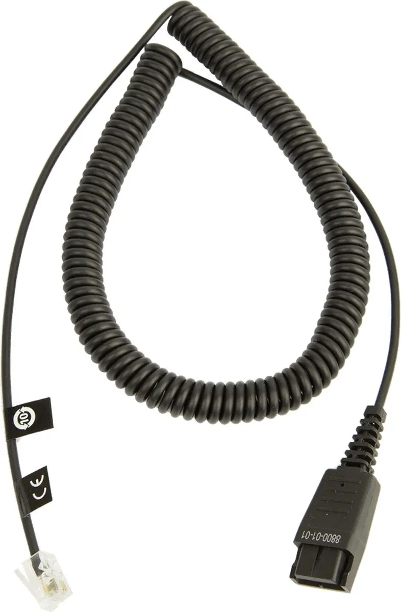 GN Netcom/Jabra Standard Cord Compatible with most headset enabled telephones ex